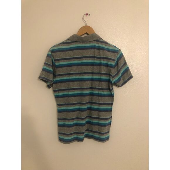 The Original Penguin Striped Short Sleeve Polo Shirt Size Small - Picture 6 of 13